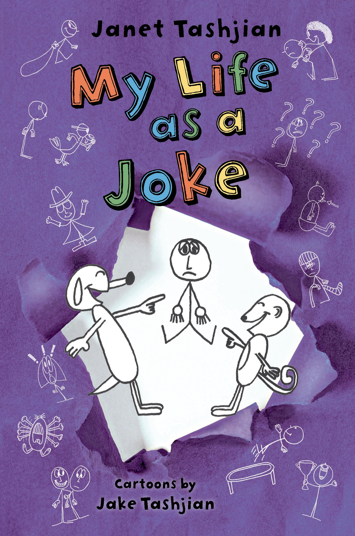 Book cover of My life as a joke